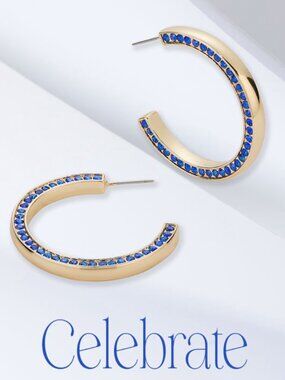Park Lane 'Celebrate' Sapphire Earrings